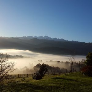 Vista de los Picos de Europa desde La Cueste