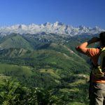 contemplando los picos de europa